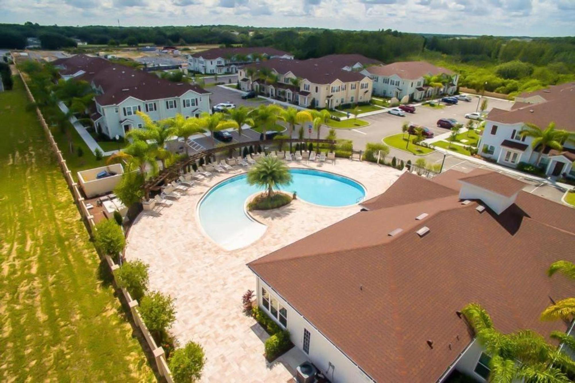 4Br Community Pool Across The Street Wl8989 Villa Kissimmee Exterior photo